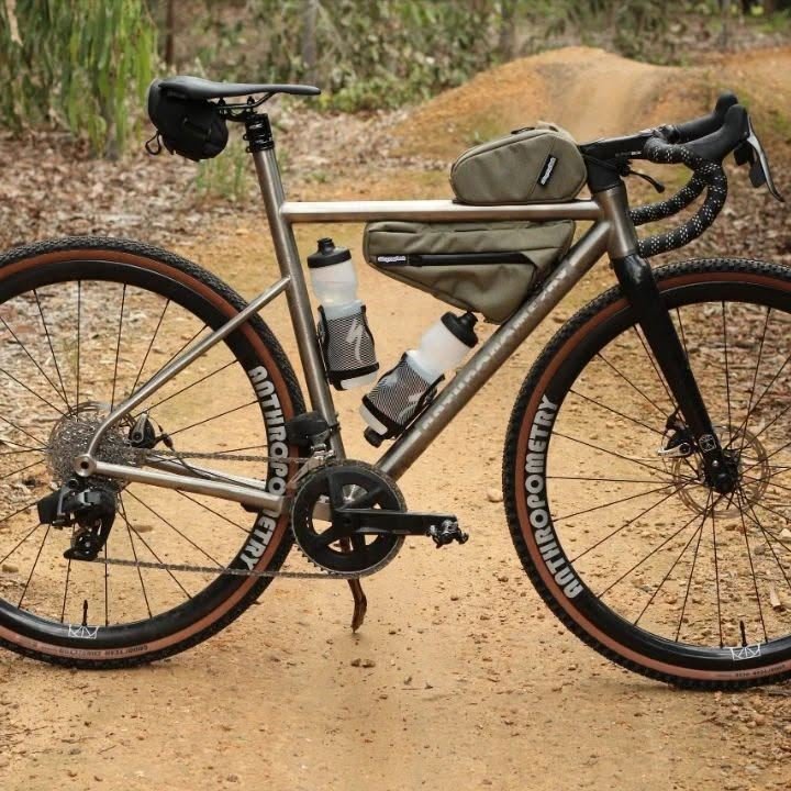 Anthropometry custom titanium gravel bike