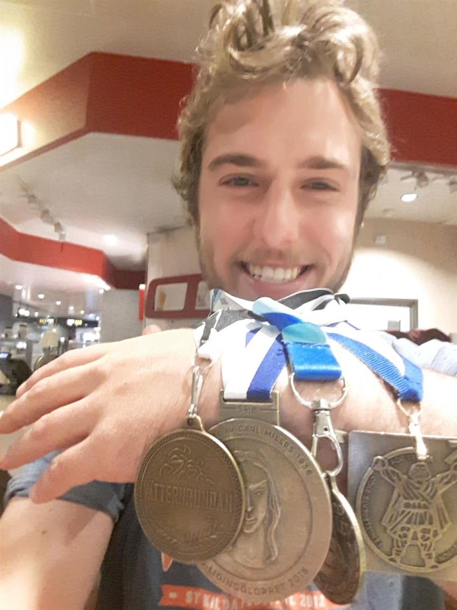 All four Swedish Classics medals