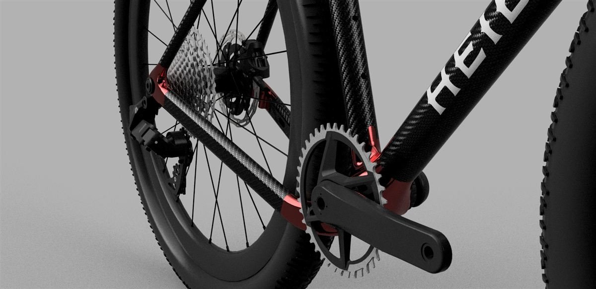 Heiden drivetrain detail (gravel)